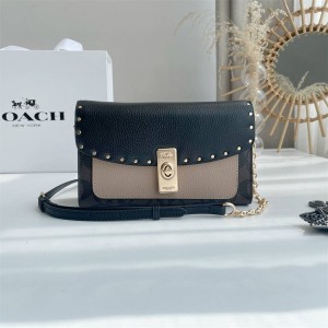 COACH/蔻驰女包官网代购C1723 Lane shoulder斜挎单肩包