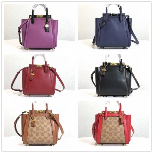 COACH蔻驰官网女包TROUPE TOTE 16号托特包84228/79401/79298