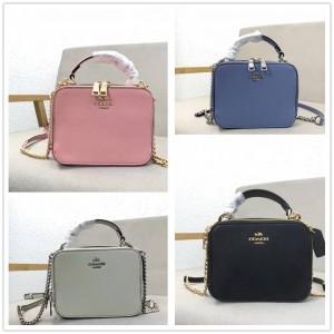 蔻驰官网中国女包COACH BOX CROSSBODY盒子包C2872