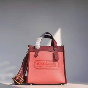 coach英国官网蔻驰代购正品女包Field Tote 22托特包C3461