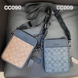 蔻驰男士包COACH官网CC009 CC090 SULLIVAN手机包斜挎包