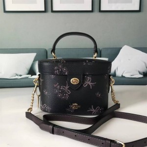 美国coach官网蔻驰代购F76713 KAY CROSSBODY印花斜挎包化妆包