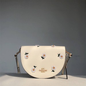 coach官网C2863 蔻驰包包Ellen Crossbody 马鞍包