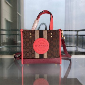 coach奥莱和专柜区别蔻驰女包官网正品Field Tote托特包C5637